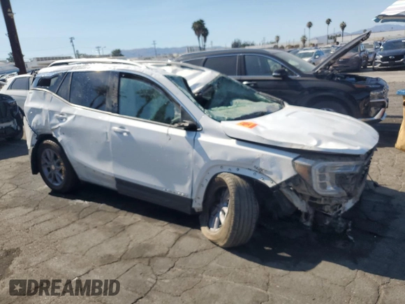 2024 GMC Terrain SLT with VIN 3GKALVEGXRL369810, listed as a Copart auction lot 65135065 with 31,011 mi miles and Salvage title. Bid and sale history available at DreamBid. Image 4.