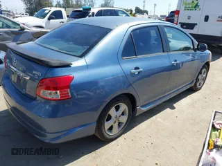 2008 Toyota Yaris with VIN JTDBT923781272417, listed as a IAAI auction lot 41880886 with 243,453 mi miles. Bid and sale history available at carsss.com. Image 4.