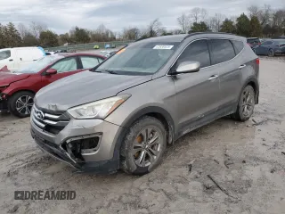 2014 Hyundai Santa Fe with VIN 5XYZU3LB3EG167898, listed as a Copart auction lot 42938525 with 239,025 mi miles and Salvage title. Bid and sale history available at DreamBid. Image 1.