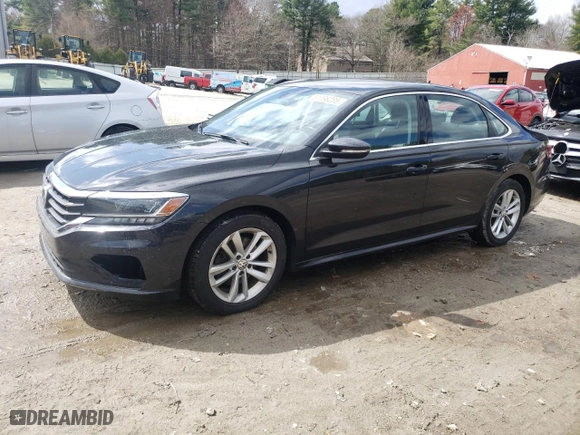 2020 Volkswagen Passat 2.0T SE with VIN 1VWSA7A37LC016672, listed as a Copart auction lot 51598285 with 134,298 mi miles and Salvage Title. Bid and sale history available at carsss.com. Image 1.