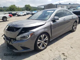 2016 Mercedes-Benz CLA 250 with VIN WDDSJ4EB7GN358495, listed as a Copart auction lot 64972683 with 101,974 mi miles and . Bid and sale history available at DreamBid. Image 1.