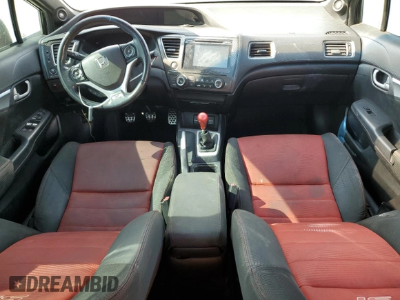 2014 Honda Civic Si z VIN 2HGFB6E59EH701104, wystawiony jako Copart lot #58085435 z przebiegiem Nie podano mil oraz Czysty tytuł • Clean title. Historia ofert i sprzedaży dostępna na DreamBid. Obrazek 8.