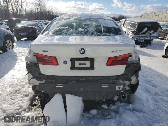 2017 BMW 5 Series 530i xDrive with VIN WBAJA7C39HG904946, listed as a Copart auction lot 44979865 with 132,890 mi miles and Salvage Title. Bid and sale history available at carsss.com. Image 6.