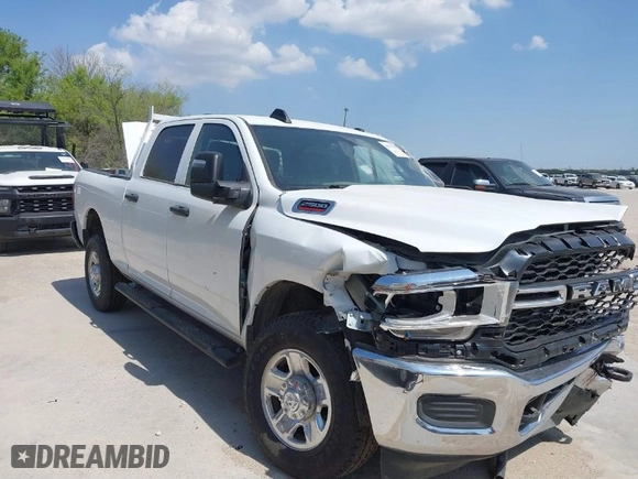 2023 Ram 2500 Tradesman with VIN 3C6UR5CJ1PG548532, listed as a IAAI auction lot 41793394 with 64,229 mi miles. Bid and sale history available at carsss.com. Image 1.