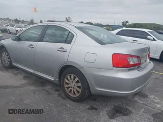 2010 Mitsubishi Galant FE with VIN 4A32B2FF0AE008952, listed as a IAAI auction lot 41626575 with 187,057 mi miles. Bid and sale history available at carsss.com. Image 3.