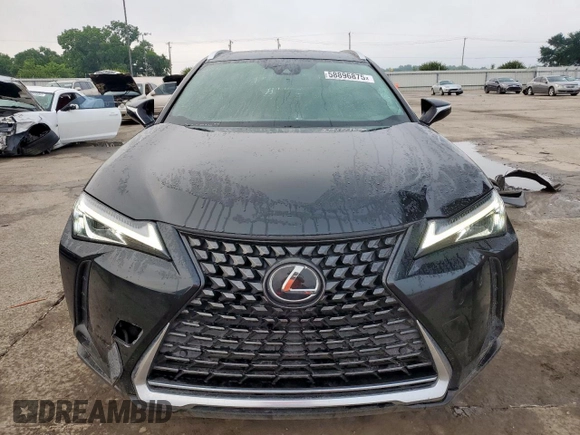 2020 Lexus UX 200 with VIN JTHX3JBH8L2021412, listed as a Copart auction lot 58896875 with 47,907 mi miles and Salvage title. Bid and sale history available at DreamBid. Image 5.