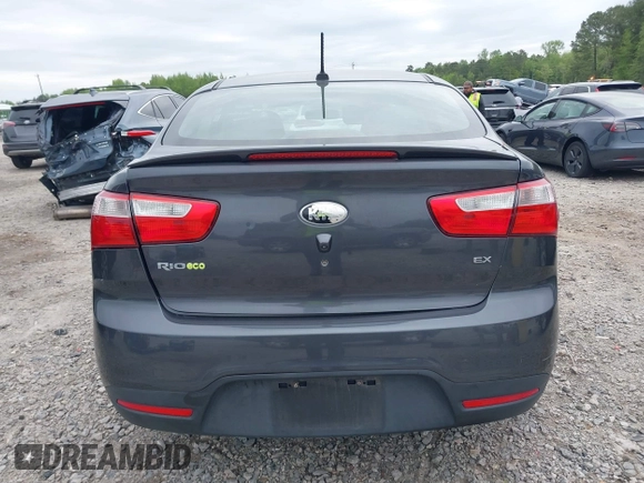 2013 Kia Rio EX with VIN KNADN4A34D6285952, listed as a IAAI auction lot 42036441 with 153,462 mi miles and . Bid and sale history available at DreamBid. Image 16.