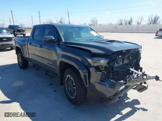 2024 Toyota Tacoma 2WD SR5 with VIN 3TMLB5FN2RM014953, listed as a IAAI auction lot 41652746 with 5,065 mi miles. Bid and sale history available at carsss.com. Image 1.