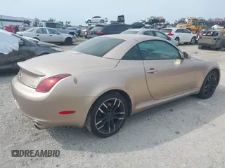 2004 Lexus SC 430 with VIN JTHFN48Y440061059, listed as a IAAI auction lot 42340921 with 117,264 mi miles and . Bid and sale history available at DreamBid. Image 4.