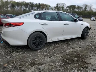 2017 Kia Optima LX with VIN KNAGT4L39H5146413, listed as a Copart auction lot 52831075 with 50,668 mi miles and Salvage Title. Bid and sale history available at carsss.com. Image 3.