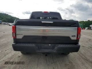 2018 Ford F-150 XL with VIN 1FTEW1E56JFA90851, listed as a Copart auction lot 61972205 with 130,236 mi miles and Salvage title. Bid and sale history available at DreamBid. Image 6.