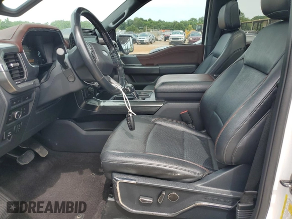 2021 Ford F-150 XL with VIN 1FTFW1ED9MFC67912, listed as a Copart auction lot 61664075 with 58,999 mi miles and Salvage title. Bid and sale history available at DreamBid. Image 7.