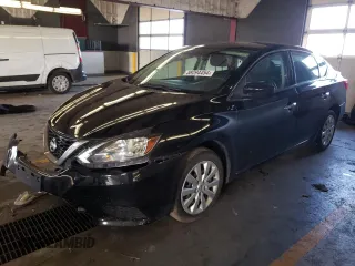 2019 Nissan Sentra S with VIN 3N1AB7AP0KY314665, listed as a Copart auction lot 38094454 with 82,611 mi miles and Salvage Title. Bid and sale history available at DreamBid. Image 1.