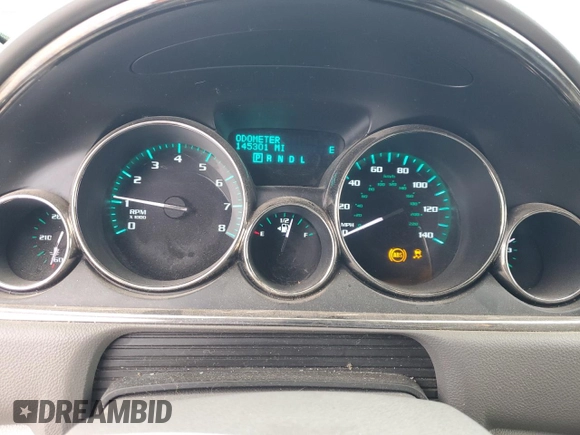 2014 Buick Enclave Convenience with VIN 5GAKRAKD8EJ262937, listed as a Copart auction lot 82228094 with 145,301 mi miles and Salvage Title. Bid and sale history available at carsss.com. Image 9.