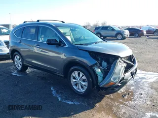 2013 Honda CR-V EX-L with VIN 2HKRM3H78DH500494, listed as a IAAI auction lot 41747954 with 170,676 mi miles and . Bid and sale history available at carsss.com. Image 1.