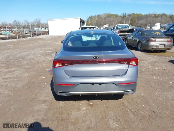 2021 Kia K5 LX with VIN 5XXG24J25MG024282, listed as a IAAI auction lot 41482863 with 88,097 mi miles. Bid and sale history available at carsss.com. Image 16.