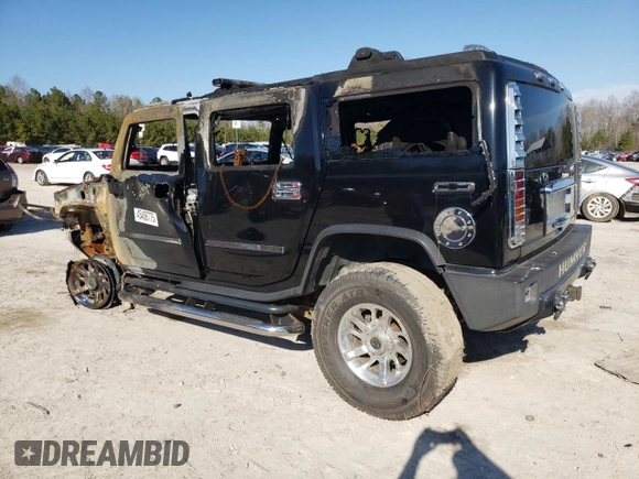 2003 Hummer H2 z VIN 5GRGN23U43H103551, wystawiony jako Copart lot #45456775 z przebiegiem Nie podano mil oraz Nie do naprawy. Historia ofert i sprzedaży dostępna na DreamBid. Obrazek 2.