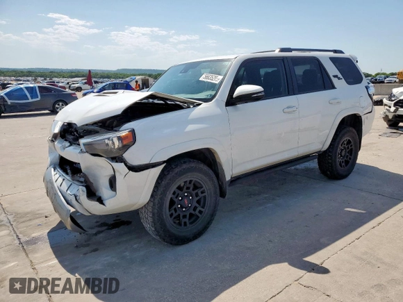 2022 Toyota 4Runner TRD Off Road Premium с VIN JTERU5JR9N5991422, выставлен на аукционе Copart как лот 56635205 с пробегом 61 096 миль миль и Списание • Salvage title. История ставок и продаж доступна на DreamBid. Изображение 1.