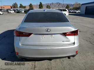 2014 Lexus IS 250 with VIN JTHBF1D25E5007186, listed as a Copart auction lot 88739835 with 141,848 mi miles and Clean Title. Bid and sale history available at DreamBid. Image 6.