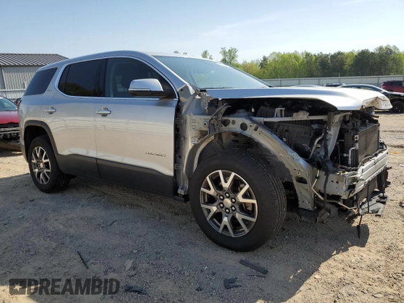 2020 GMC Acadia SLE with VIN 1GKKNKLA8LZ208318, listed as a Copart auction lot 53644795 with 48,267 mi miles and Salvage title. Bid and sale history available at DreamBid. Image 4.