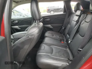 2017 Jeep Cherokee Overland with VIN 1C4PJMJS0HW574948, listed as a Copart auction lot 56225795 with 115,980 mi miles and Salvage title. Bid and sale history available at DreamBid. Image 11.