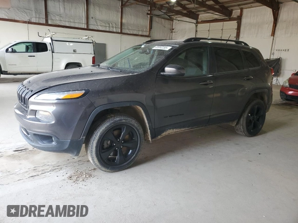 2015 Jeep Cherokee Latitude with VIN 1C4PJMCS4FW778081, listed as a Copart auction lot 48952285 with 184,999 mi miles and Salvage Title. Bid and sale history available at carsss.com. Image 1.