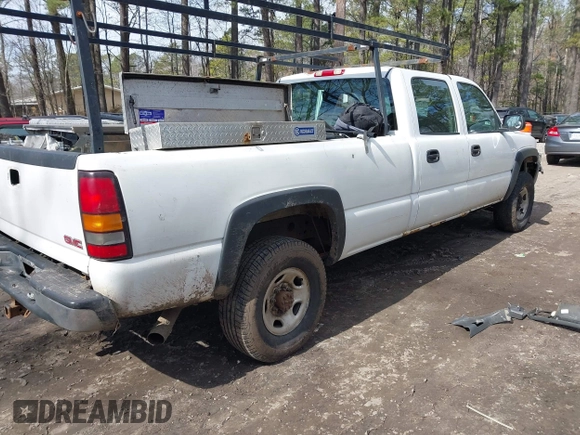 2006 GMC Sierra 2500HD Work Truck with VIN 1GTHC23U66F226795, listed as a IAAI auction lot 41663946 with Not provided miles and . Bid and sale history available at DreamBid. Image 4.