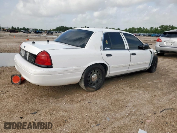 2011 Ford Police Interceptor with VIN 2FABP7BV4BX131545, listed as a Copart auction lot 62746675 with 65,283 mi miles and Salvage title. Bid and sale history available at DreamBid. Image 3.