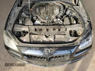 2014 BMW 6 Series 650i with VIN WBA6B2C52ED129040, listed as a Copart auction lot 83829924 with 116,674 mi miles and Salvage Title. Bid and sale history available at DreamBid. Image 11.