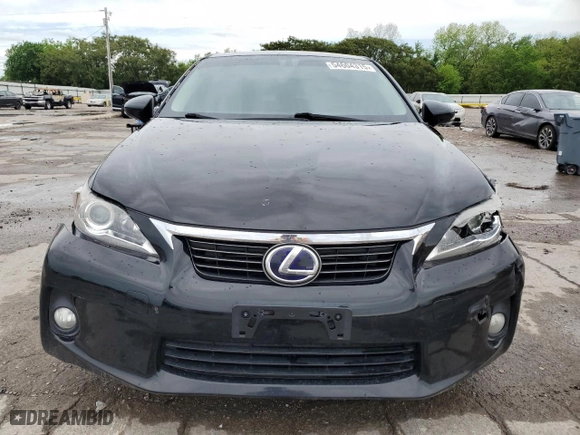 2012 Lexus CT 200h with VIN JTHKD5BH4C2084277, listed as a Copart auction lot 54604315 with 212,763 mi miles and Clean Title. Bid and sale history available at carsss.com. Image 5.