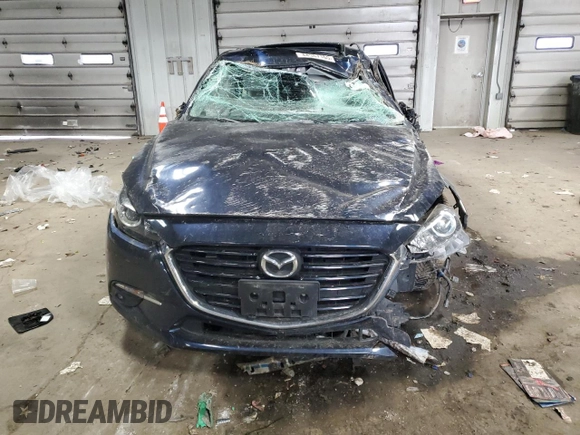 2017 Mazda 3 Grand Touring z VIN JM1BN1W38H1135914, wystawiony jako Copart lot #44387165 z przebiegiem Nie podano mil oraz Nie do naprawy • Non repairable. Historia ofert i sprzedaży dostępna na DreamBid. Obrazek 5.