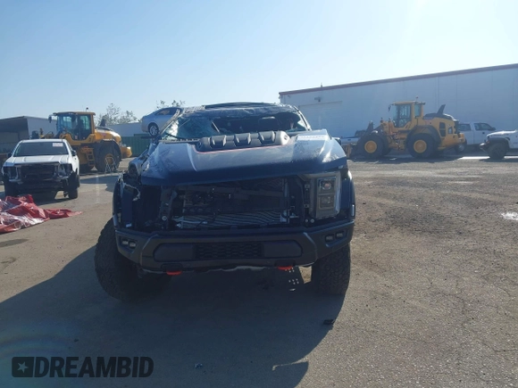 2023 Ford F-150 Raptor with VIN 1FTFW1RJ0PFA44288, listed as a IAAI auction lot 41177459 with 11,146 mi miles and . Bid and sale history available at DreamBid. Image 12.