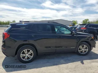 2019 GMC Terrain SLE z VIN 3GKALTEV2KL232966, wystawiony jako Copart lot #57748455 z przebiegiem 96 098 mil mil oraz Szkody całkowita. Historia ofert i sprzedaży dostępna na DreamBid. Obrazek 3.