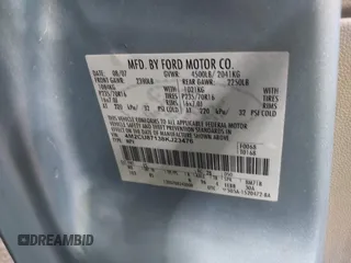 2008 Mercury Mariner Premier с VIN 4M2CU87138KJ23476, выставлен на аукционе IAAI как лот 42646422 с пробегом 132 702 миль миль и . История ставок и продаж доступна на DreamBid. Изображение 9.