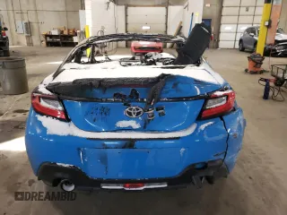 2022 Toyota GR86 Premium with VIN JF1ZNBE16N9757158, listed as a Copart auction lot 83447984 with 0 mi miles and Salvage Title. Bid and sale history available at carsss.com. Image 6.