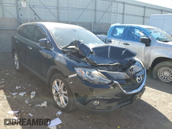 2013 Mazda CX-9 Grand Touring with VIN JM3TB2DA1D0403035, listed as a Copart auction lot 47304585 with 221,547 mi miles and Salvage title. Bid and sale history available at DreamBid. Image 4.