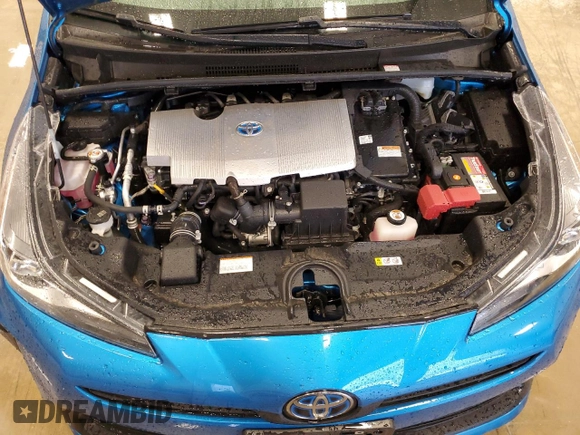 2021 Toyota Prius L Eco with VIN JTDKAMFU6M3142364, listed as a Copart auction lot 50714465 with 15,020 mi miles and Clean Title. Bid and sale history available at carsss.com. Image 11.