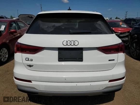 2020 Audi Q3 Premium with VIN WA1AECF32L1032479, listed as a Copart auction lot 63479405 with 94,368 mi miles and Clean title. Bid and sale history available at DreamBid. Image 6.