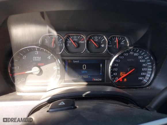 2014 Chevrolet Silverado 1500 LT with VIN 1GCRCREC8EZ360402, listed as a Copart auction lot 44456685 with 127,622 mi miles and Salvage Title. Bid and sale history available at carsss.com. Image 9.