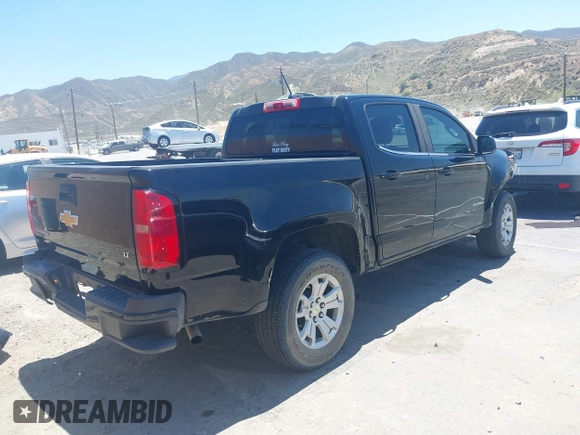 2019 Chevrolet Colorado 2WD LT z VIN 1GCGSCEA0K1105615, wystawiony jako IAAI lot #42279569 z przebiegiem 178 329 mil mil oraz . Historia ofert i sprzedaży dostępna na DreamBid. Obrazek 4.