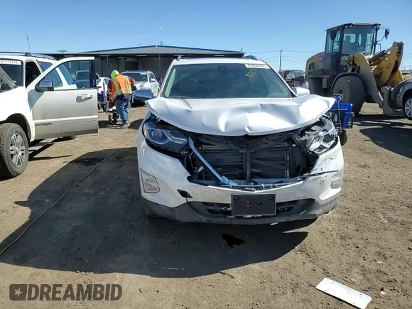 2018 Chevrolet Equinox Premier with VIN 2GNAXNEX2J6153904, listed as a Copart auction lot 47056765 with 86,968 mi miles and Salvage Title. Bid and sale history available at DreamBid. Image 12.