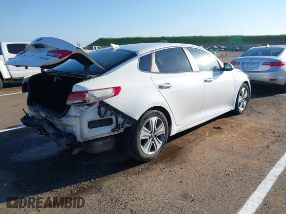 2017 Kia Optima EX with VIN KNAGU4LE8H5017318, listed as a IAAI auction lot 41885802 with 104,797 mi miles and . Bid and sale history available at DreamBid. Image 4.