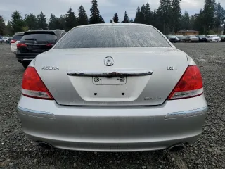 2006 Acura RL with VIN JH4KB16526C000258, listed as a Copart auction lot 50837075 with 129,833 mi miles and Salvage Title. Bid and sale history available at DreamBid. Image 6.