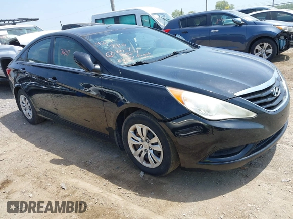 2011 Hyundai Sonata GLS with VIN 5NPEB4AC0BH195975, listed as a IAAI auction lot 42177410 with 191,054 mi miles and . Bid and sale history available at carsss.com. Image 1.