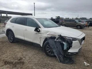 2020 Mazda CX-9 Sport z VIN JM3TCABY6L0413940, wystawiony jako Copart lot #39110534 z przebiegiem 20 881 mil mil oraz . Historia ofert i sprzedaży dostępna na DreamBid. Obrazek 4.