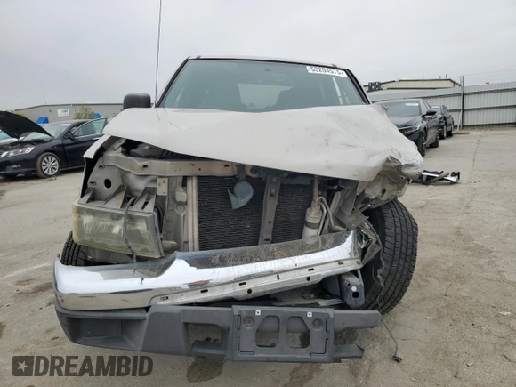 2004 GMC Canyon 1SB SLE Z85 with VIN 1GTCS136048117601, listed as a Copart auction lot 53204575 with 193,697 mi miles and Salvage Title. Bid and sale history available at carsss.com. Image 5.