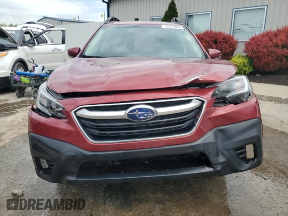 2021 Subaru Outback Premium z VIN 4S4BTAFC3M3135657, wystawiony jako Copart lot #56171655 z przebiegiem 55 190 mil mil oraz Szkoda całkowita • Salvage title. Historia ofert i sprzedaży dostępna na DreamBid. Obrazek 5.