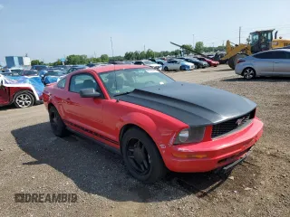 2007 Ford Mustang Deluxe with VIN 1ZVFT80N075211687, listed as a Copart auction lot 61100835 with 168,190 mi miles and Clean title. Bid and sale history available at DreamBid. Image 4.