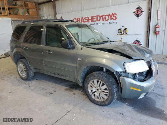 2006 Mercury Mariner Luxury with VIN 4M2YU561X6DJ01708, listed as a Copart auction lot 89174475 with 197,106 mi miles and Salvage Title. Bid and sale history available at carsss.com. Image 4.
