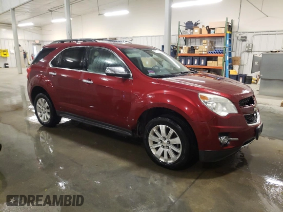 2010 Chevrolet Equinox LTZ with VIN 2CNFLGEY8A6215607, listed as a Copart auction lot 51704305 with 158,253 mi miles and Clean Title. Bid and sale history available at DreamBid. Image 4.